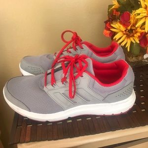 Adidas Galaxy 4 B75575 Men 12 run shoes Grey Red